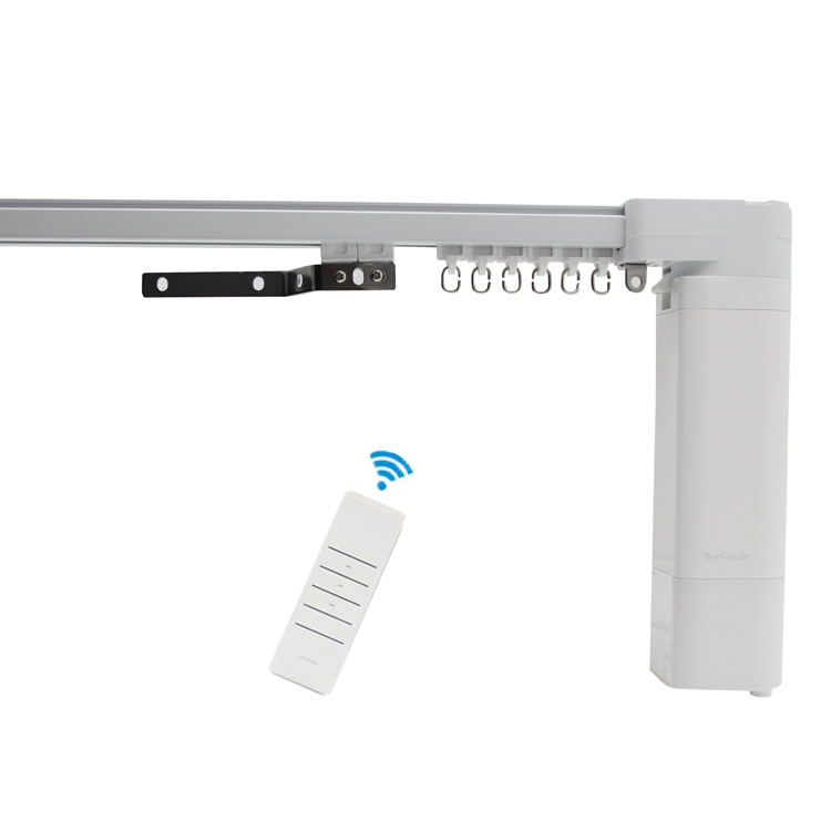 Motorized Curtain Rail Alexa Google - 홈 스마트 와이파이 원격 제어 전동