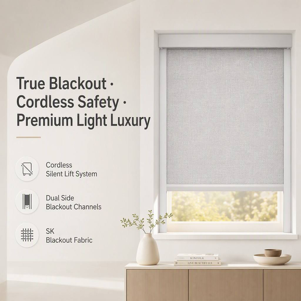 Motorized Skylight Blind - 차광 롤러 블라인드, 자외선 차단, 햇빛