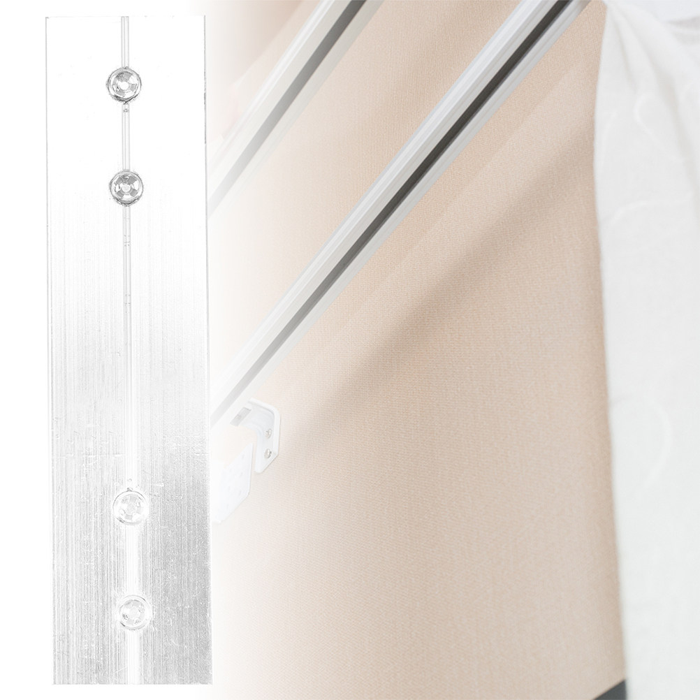 Curtain Track Ceiling Mount Aluminum - 천장/벽에 부착하여 사용할 수 있는 미니멀한