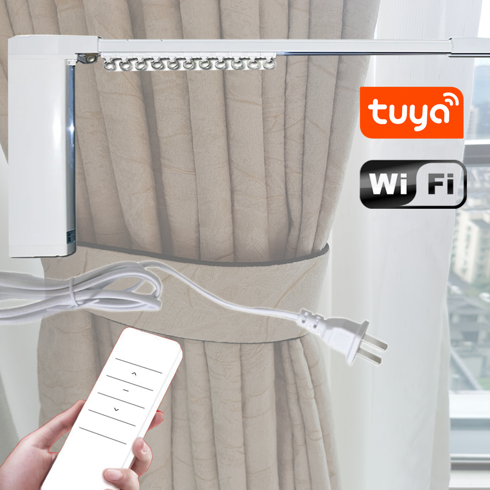 Motorized Curtain Track Wifi - EWAY CASA 투야 와이파이 홈 스마트
