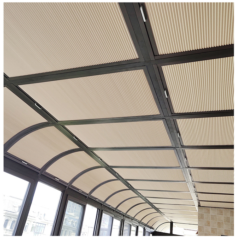 상하향식 셀룰러 쉐이드, 리모컨 전동식 암막 허니콤 블 - Motorized Skylight Blind 리뷰 및 가격