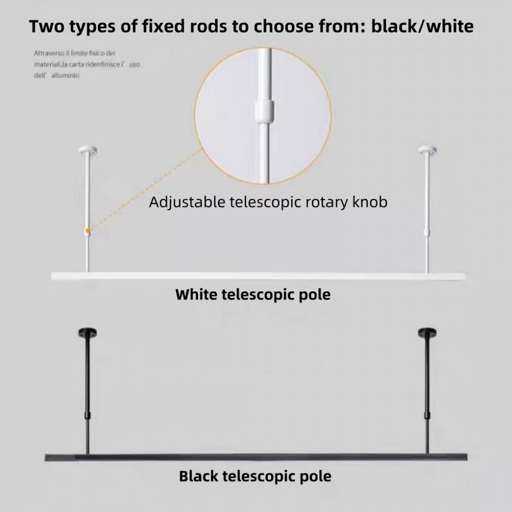 LED 트랙 0.5m 1m 조명 트랙 스트립 의류 매장 - Curtain Track Ceiling Mount Aluminum 리뷰 및 가격