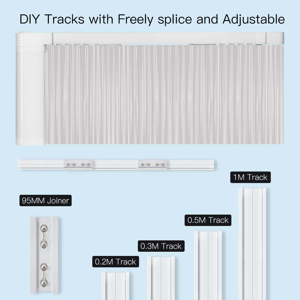 MOES Tuya WiFi DIY 조립식 모터 커튼 레 - Motorized Curtain Track Wifi 리뷰 및 가격