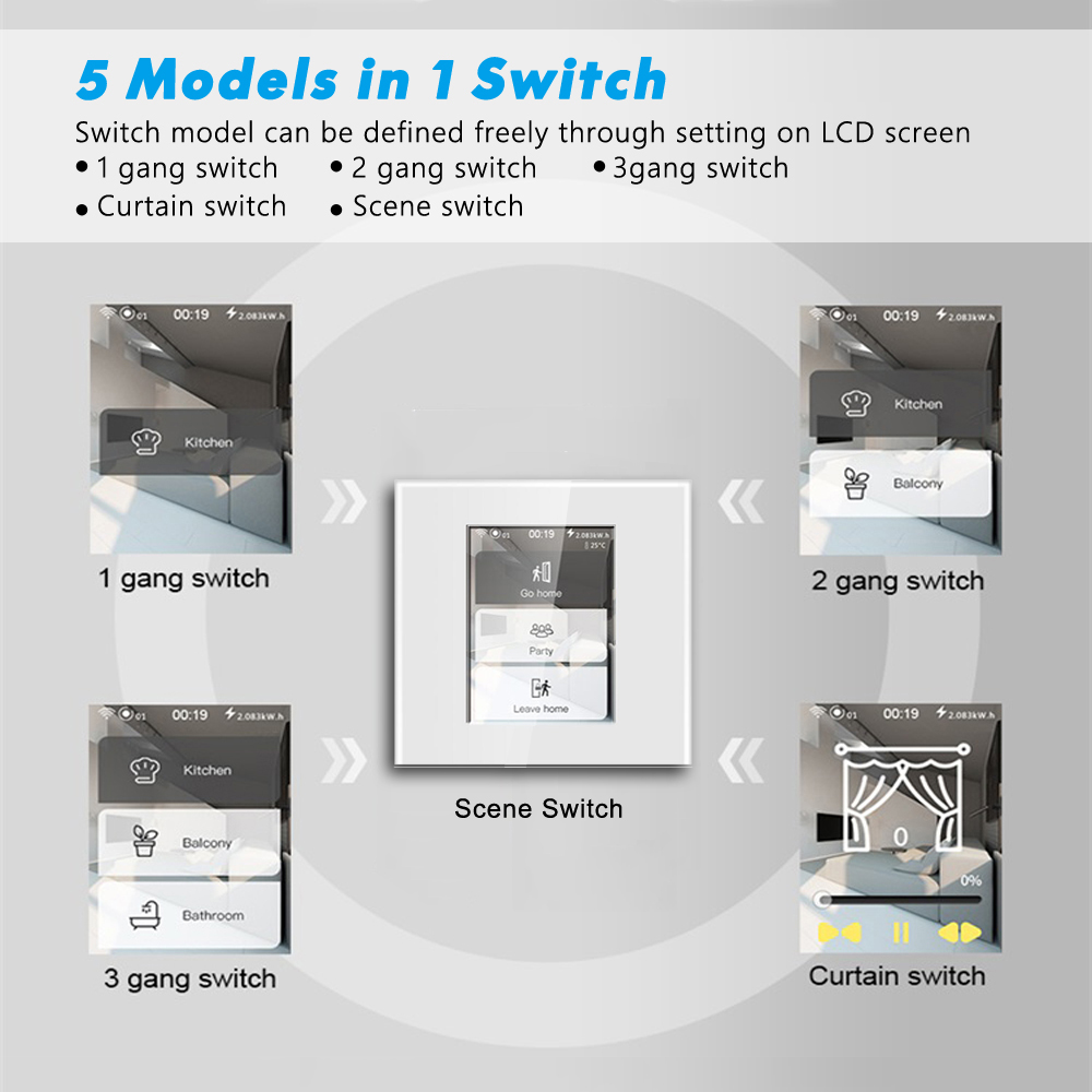 LCD 와이파이 스마트 커튼 스위치, 전동 커튼 블라인 - Motorized Roller Blind Wifi 리뷰 및 가격
