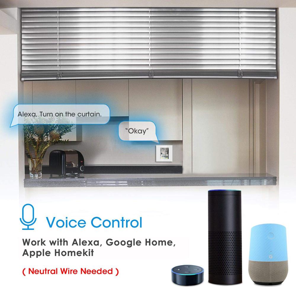 LCD 와이파이 스마트 커튼 스위치, 전동 커튼 블라인 - Motorized Roller Blind Wifi 리뷰 및 가격