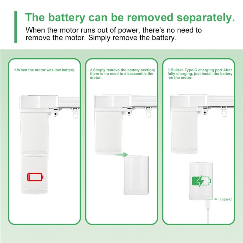 AFOURT-Zigbee 커튼 모터, 배터리 작동 방식 - Smart Curtain Motor Tuya App 리뷰 및 가격