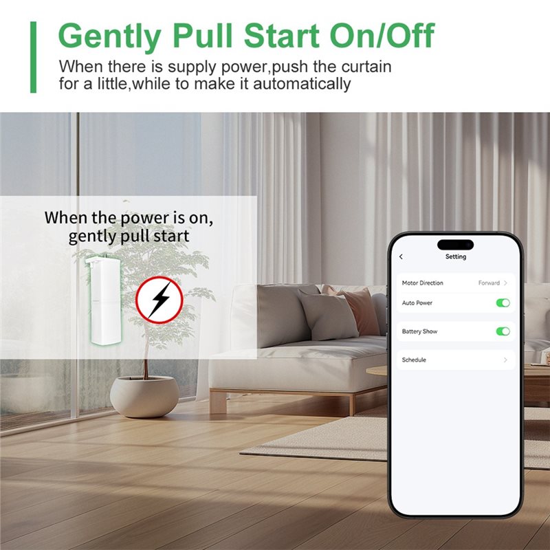 AFOURT-Zigbee 커튼 모터, 배터리 작동 방식 - Smart Curtain Motor Tuya App 리뷰 및 가격