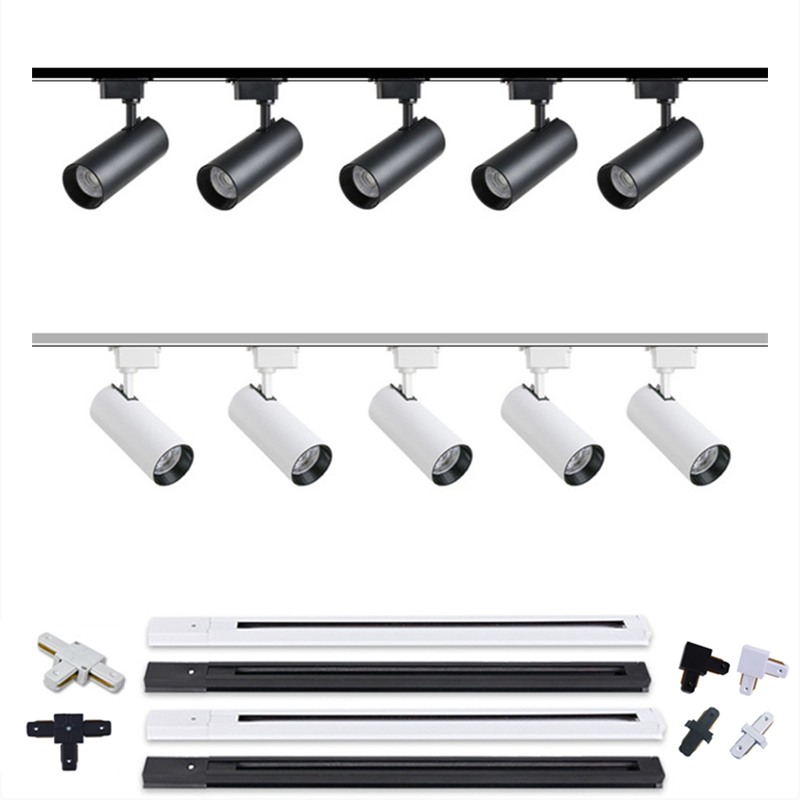 가정용 상점용 LED 트랙 조명, 조도 조절 AC85- - Curtain Track Ceiling Mount Aluminum 리뷰 및 가격