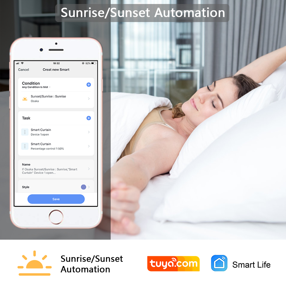 Tuya Smart Life 실버 커튼 블라인드 스위치 - Smart Curtain Motor Zigbee 리뷰 및 가격