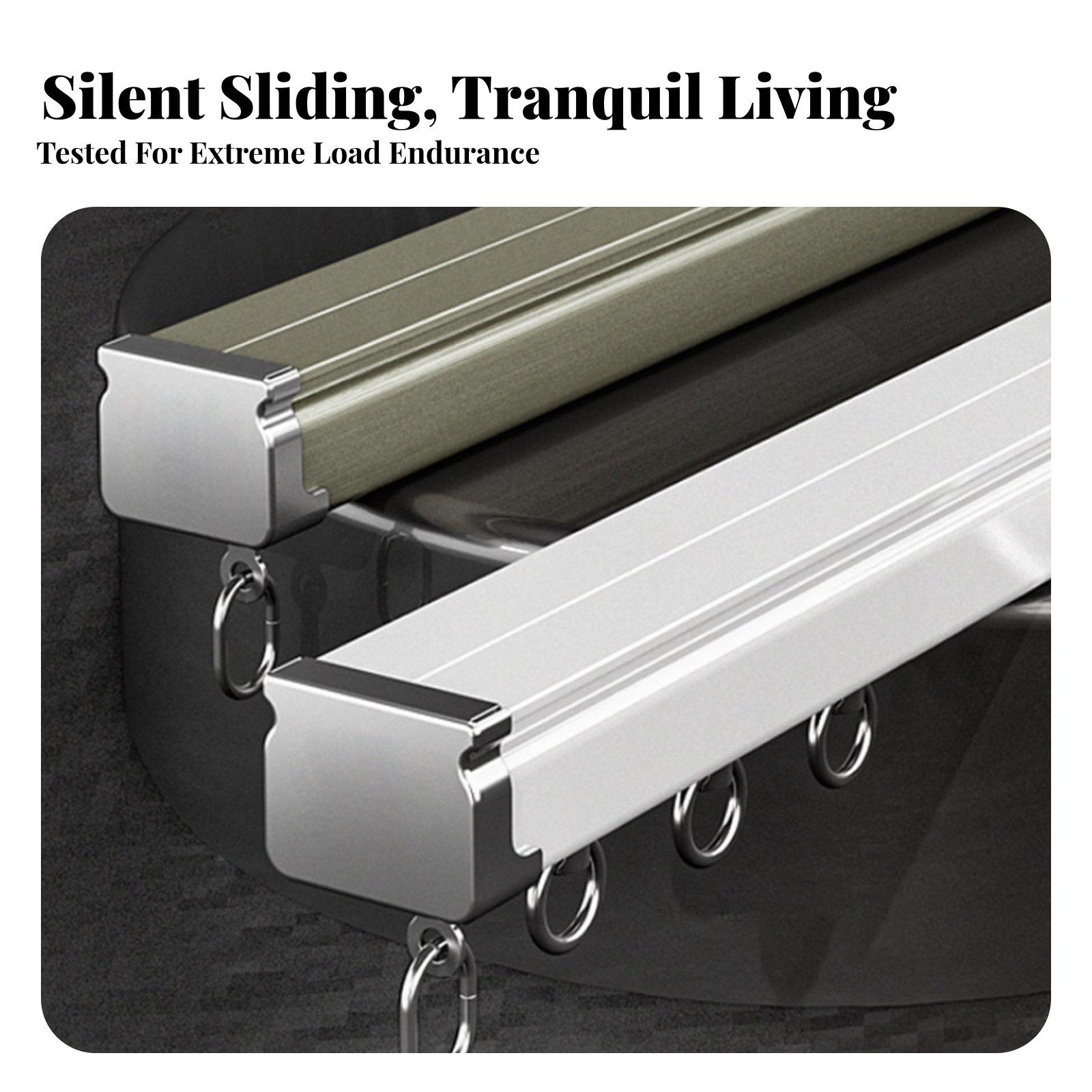 소음이 없는 커튼 레일, 견고한 알루미늄 재질, 천장에 - Curtain Track Ceiling Mount Aluminum 리뷰 및 가격