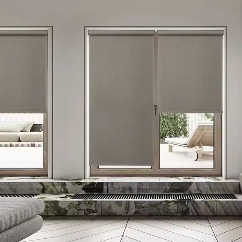 패브릭 원격 제어 기능이 있는 사각형 커버 Zigbee - Electric Blind Motor Rechargeable 리뷰 및 가격