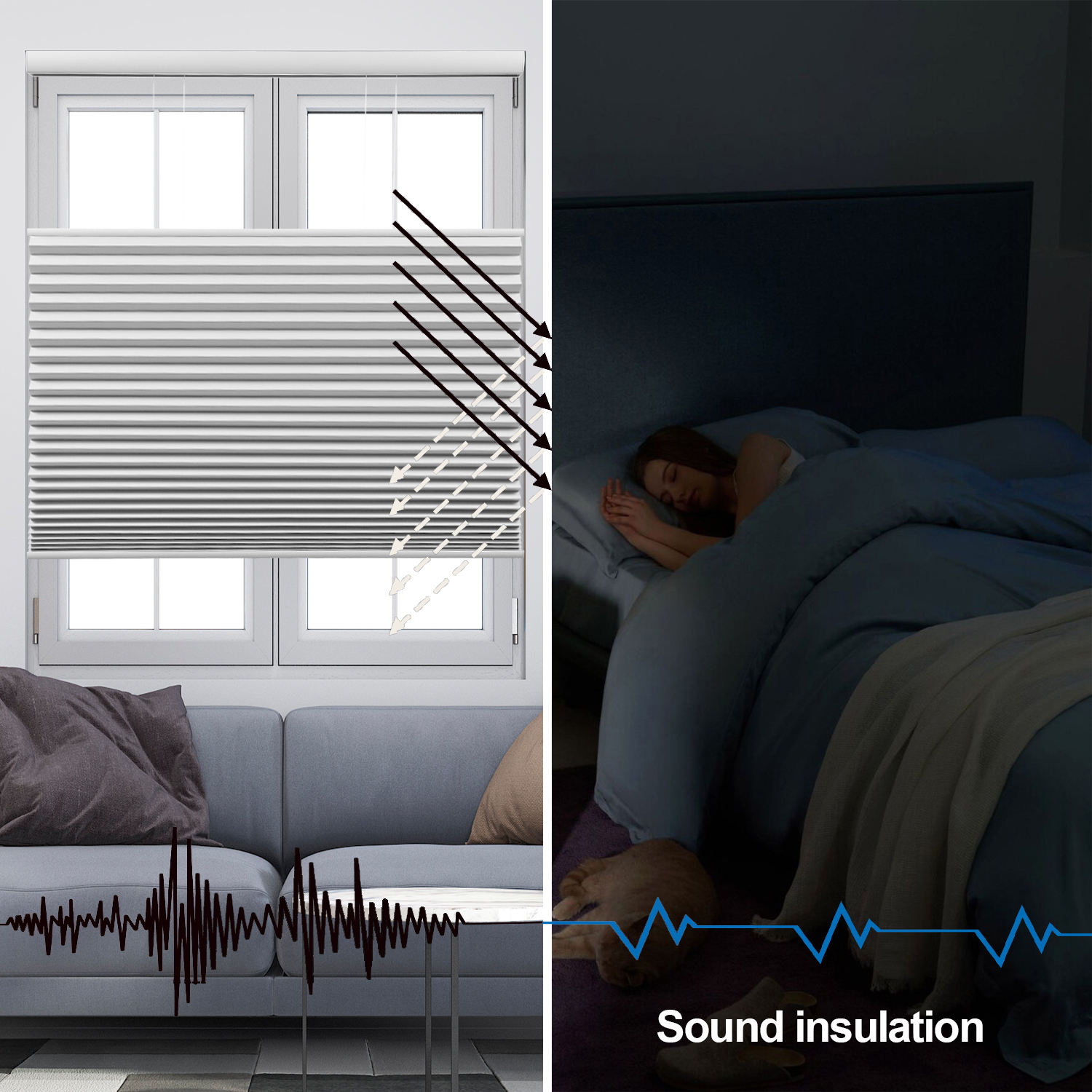 유럽 인기 판매 방음 모터화 앱 음성 제어 상하 작동  - Motorized Vertical Blind 리뷰 및 가격