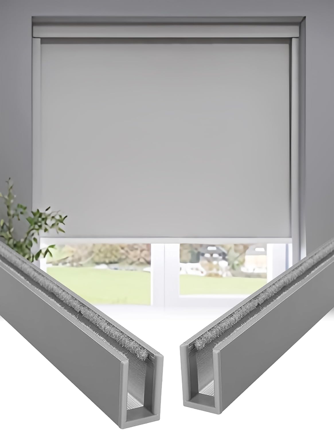 맞춤형 모터 작동 블라인드, U자형 측면 레일 적용,  - Motorized Roller Blind Wifi 리뷰 및 가격