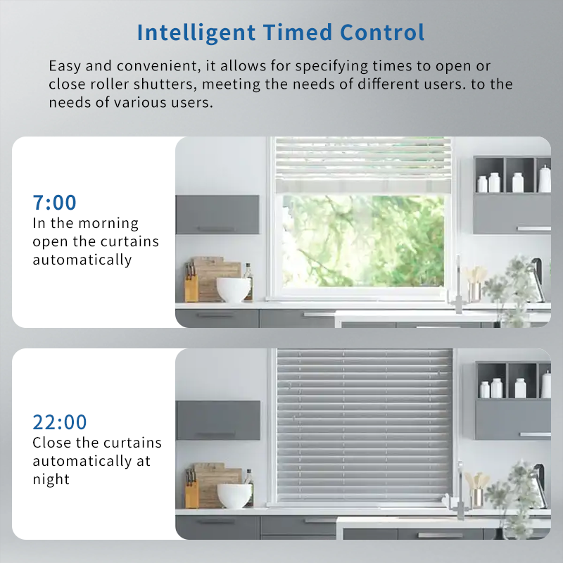 WiFi 전기 블라인드 롤러 모터 Alexa Googl - Smart Curtain Motor Zigbee 리뷰 및 가격