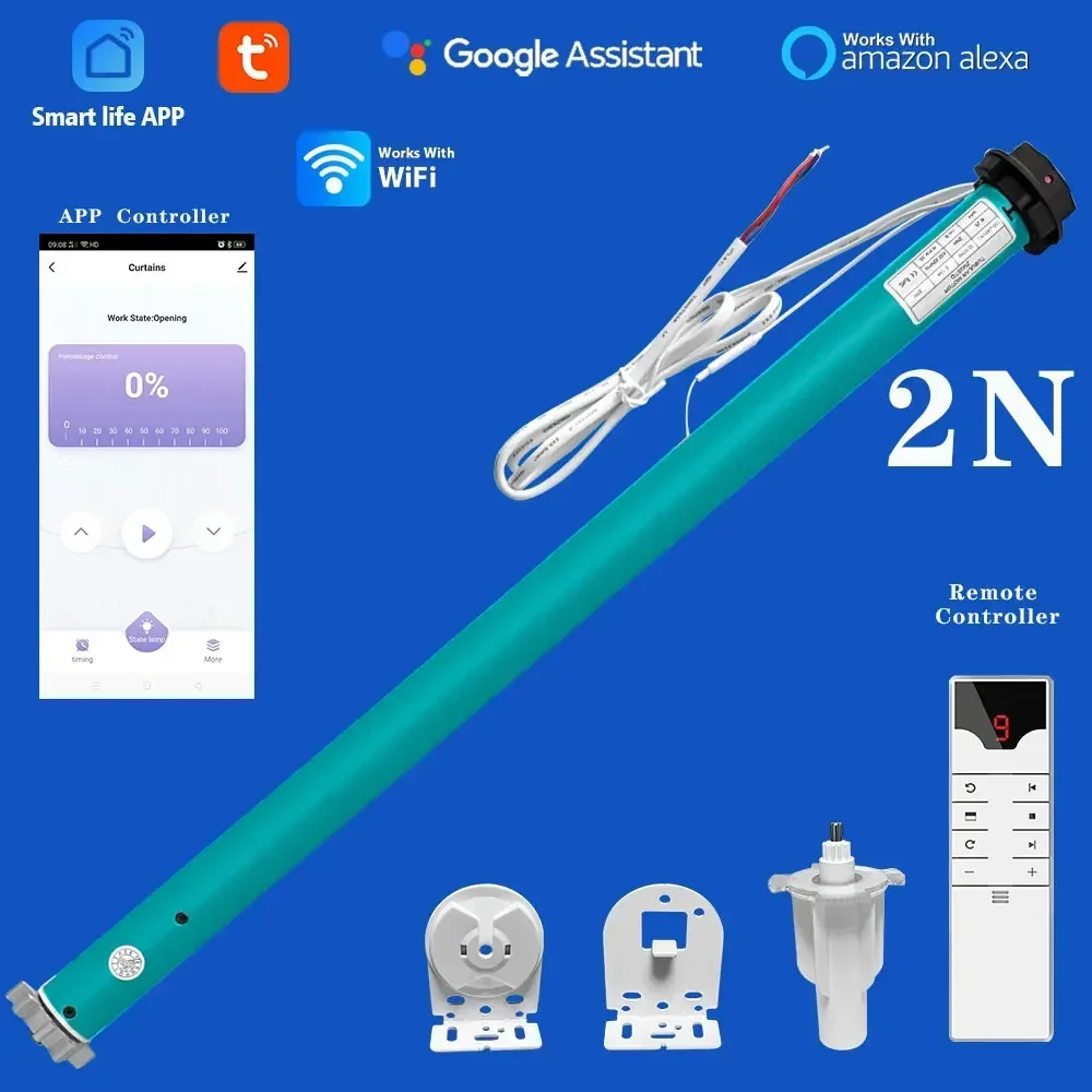 SZMYQ 25mm 2N 투야 스마트 커튼 롤러 드라이 - Smart Curtain Motor Tuya App 리뷰 및 가격