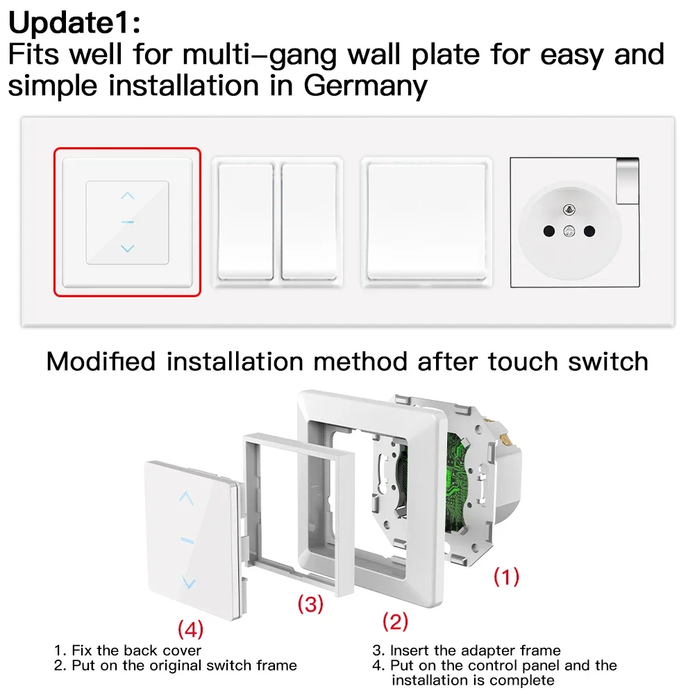 모스 터치 디자인 와이파이 스마트 커튼 스위치 (모터식 - Motorized Roller Blind Wifi 리뷰 및 가격