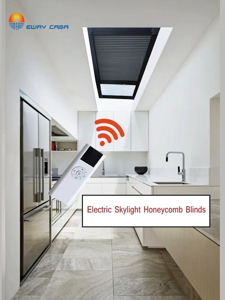 EWAY CASA 스마트 블라인드, 지붕 창문용 벌집  - Motorized Skylight Blind 리뷰 및 가격