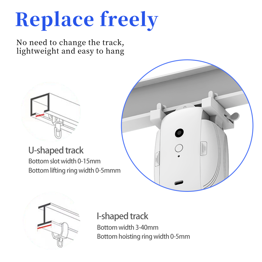 스마트 커튼 로봇 T/U-레일 트랙 자동 커튼 개폐기  - Smart Curtain Robot Pusher 리뷰 및 가격