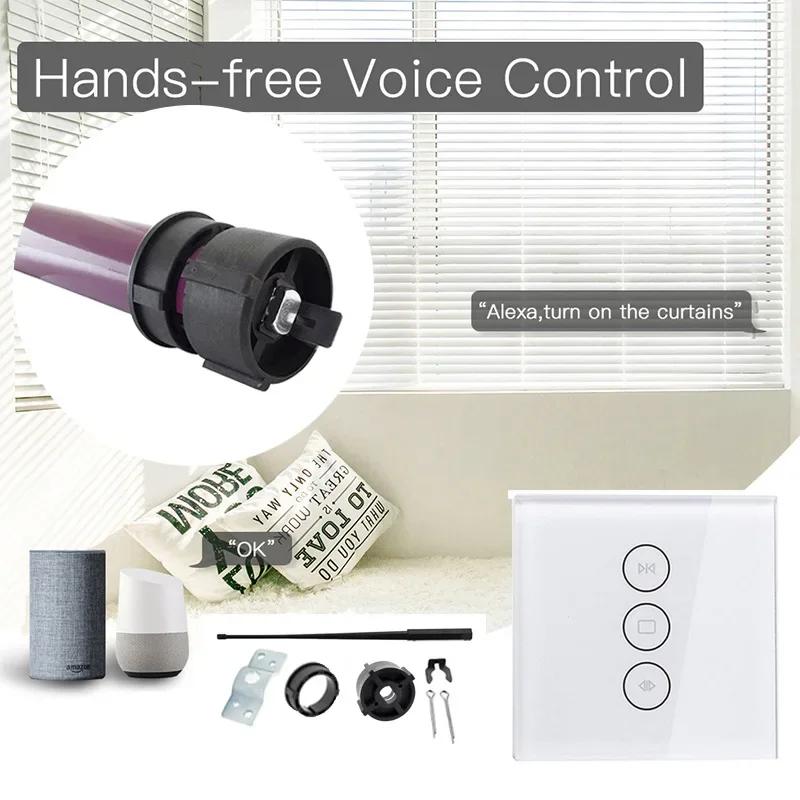 맞춤형 35mm 튜브형 모터 롤러 블라인드 셔터 커튼  - Motorized Roller Blind Wifi 리뷰 및 가격