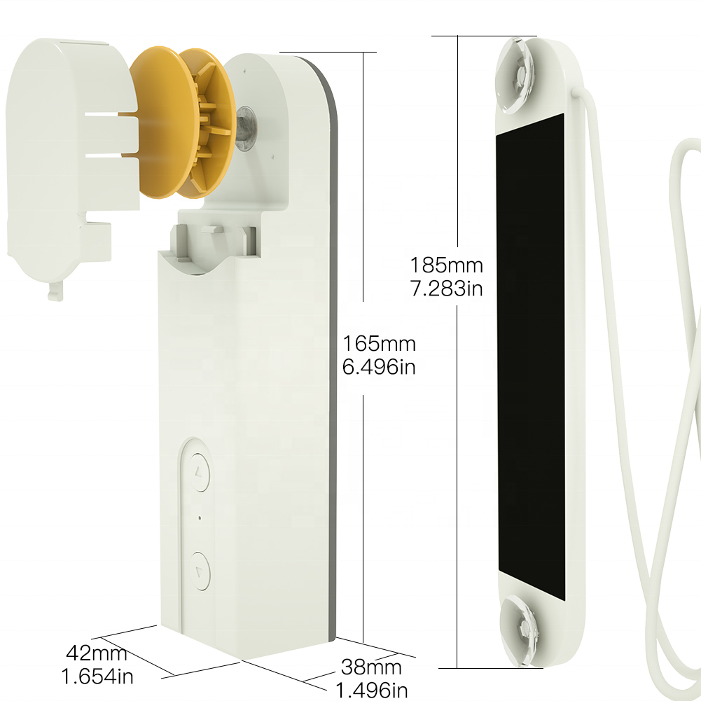 스마트 전동 체인 커튼 모터 태양광 전동 쉐이드 전기  - Curtain Motor With Remote Solar 리뷰 및 가격
