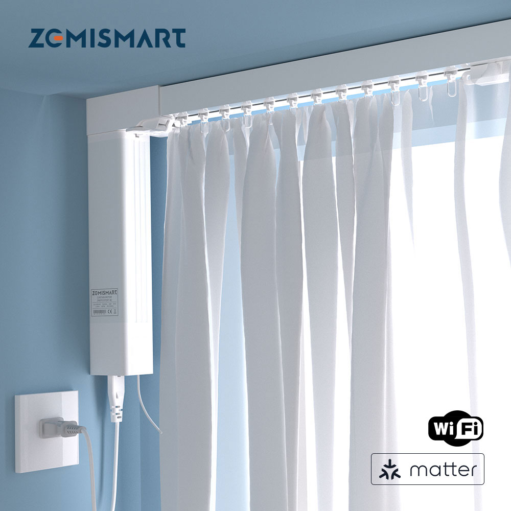 Zemismart Matter Over WiFi 스마트 - Motorized Curtain Track Wifi 리뷰 및 가격