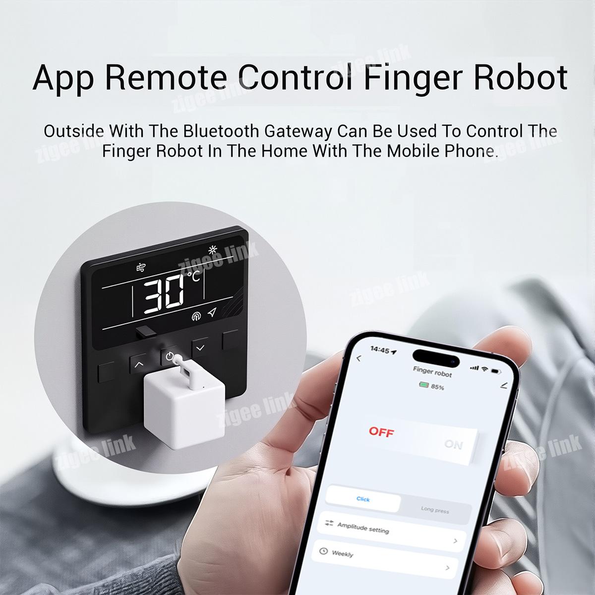 Tuya 차고 커튼용 블루투스 스마트 핑거봇 스위치 버 - Smart Curtain Robot Pusher 리뷰 및 가격