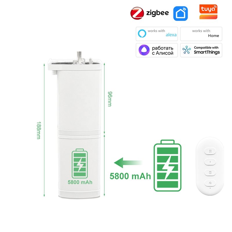 A25F-스마트 리모컨 Tuya App 커튼 모터용 Z - Smart Curtain Motor Tuya App 리뷰 및 가격