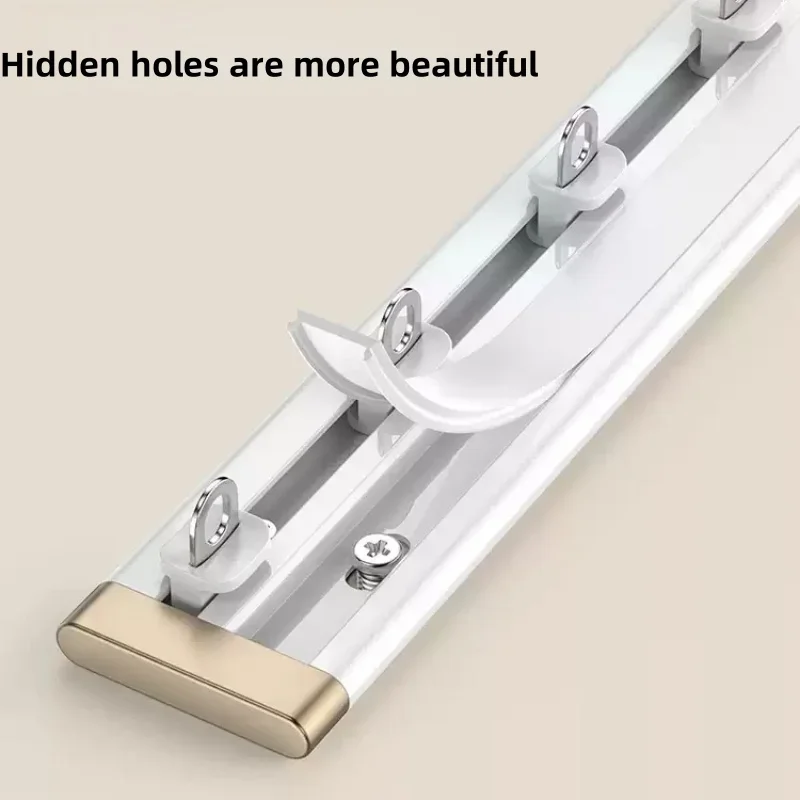 6mm 초박형 커튼 레일, 단일 및 이중 봉, 곡선형  - Curtain Track Ceiling Mount Aluminum 리뷰 및 가격