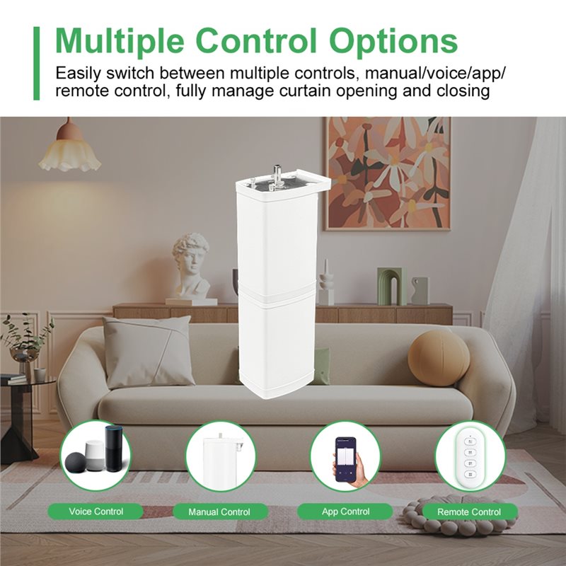 BHTS-Zigbee 커튼 모터, 배터리로 작동하는 전 - Smart Curtain Motor Tuya App 리뷰 및 가격