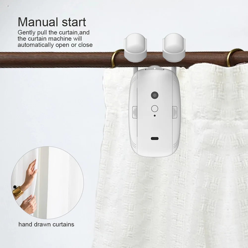 로마 트랙용 후크가 있는 스마트 지그비 커튼 모터, 스 - Smart Curtain Robot Pusher 리뷰 및 가격