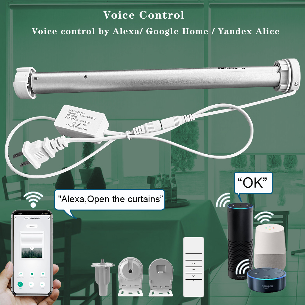 투야 와이파이 롤러 셔터 블라인드 모터 자동 블라인드  - Smart Curtain Motor Tuya App 리뷰 및 가격