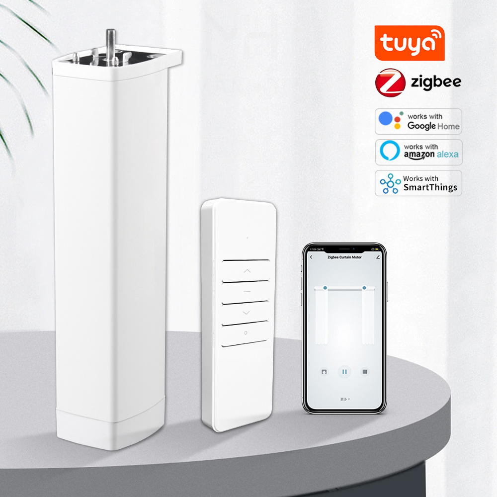 스마트 Tuya Zigbee 전기 스마트 자동 홈 커튼 - Smart Curtain Motor Zigbee 리뷰 및 가격