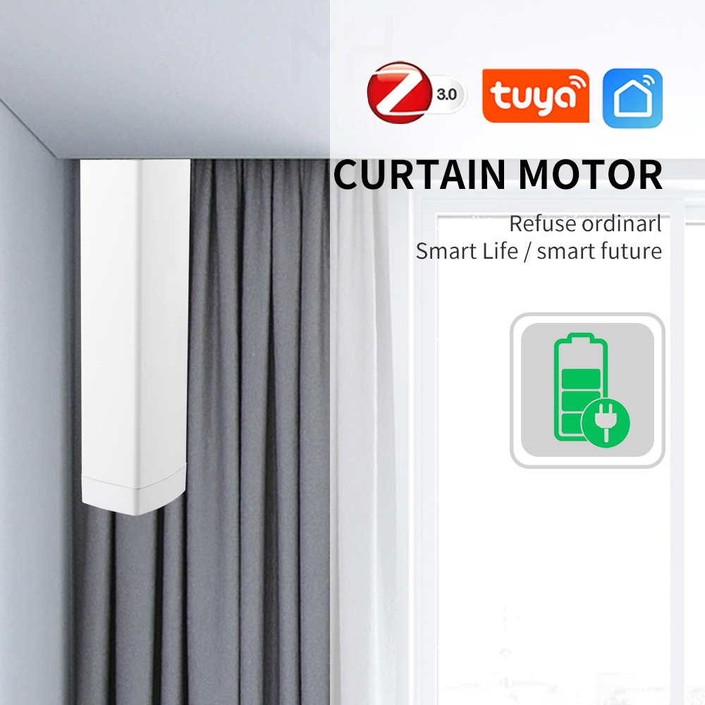 스마트 Tuya Zigbee 전기 스마트 자동 홈 커튼 - Smart Curtain Motor Zigbee 리뷰 및 가격
