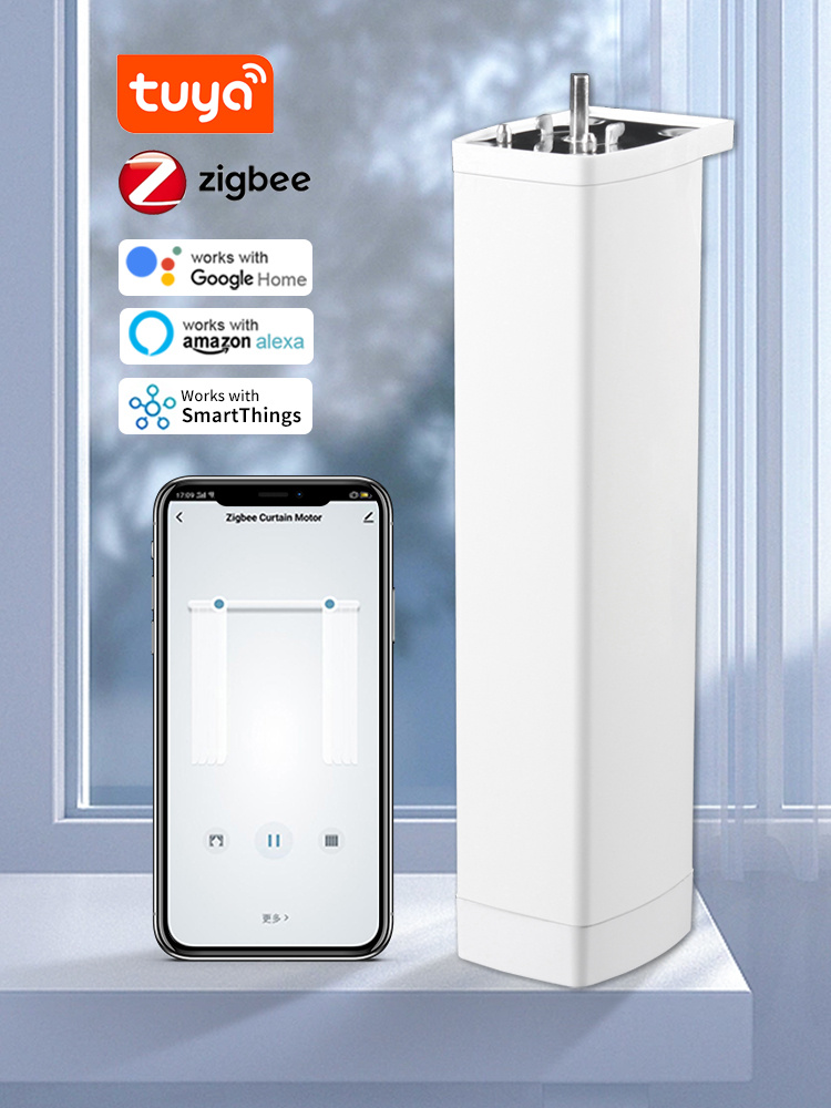 스마트 Tuya Zigbee 전기 스마트 자동 홈 커튼 - Smart Curtain Motor Zigbee 리뷰 및 가격