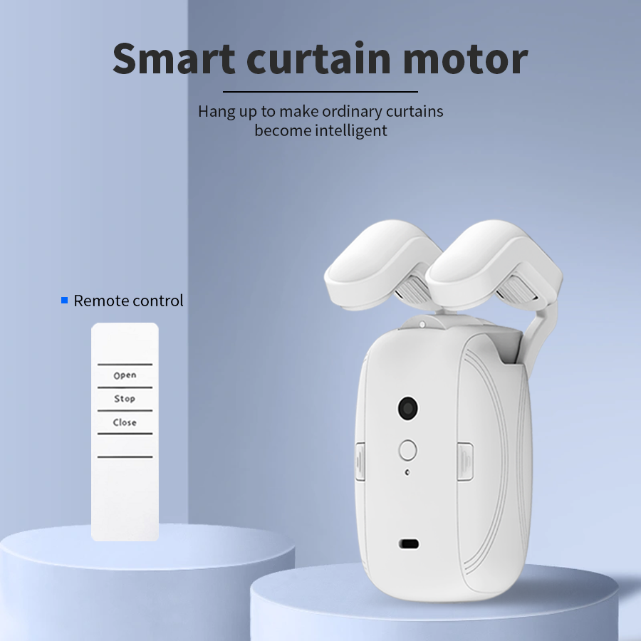 스마트 홈 커튼 오프너 전자 로마 트랙 커튼 모터 로봇 - Smart Curtain Robot Pusher 리뷰 및 가격