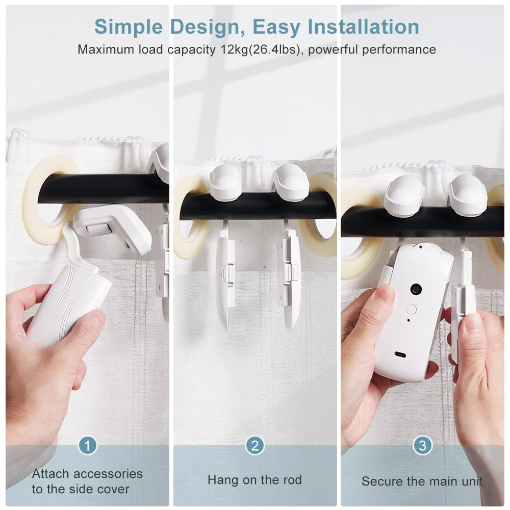 스마트 홈 커튼 오프너 전자 로마 트랙 커튼 모터 로봇 - Smart Curtain Robot Pusher 리뷰 및 가격