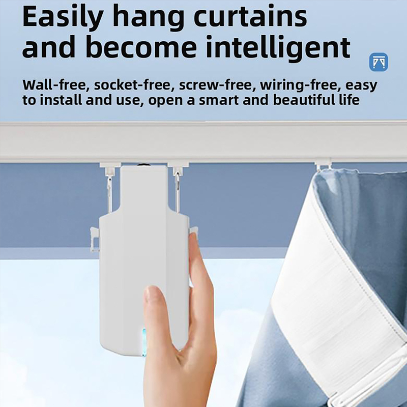 스마트 전동 커튼 로봇 트랙 모터 리모컨 홈 전동 드라 - Smart Curtain Robot Pusher 리뷰 및 가격