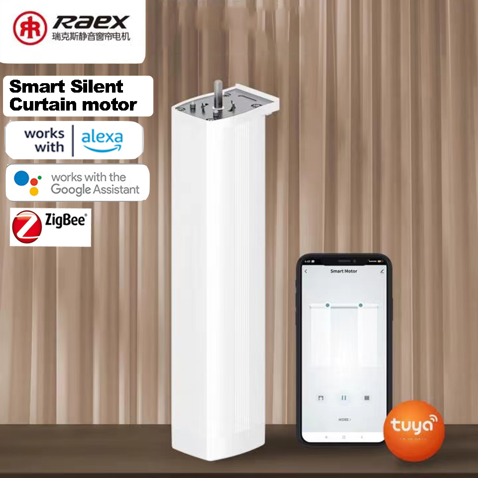 Raex Tuya zigbee 전기 스마트 커튼 모터  - Smart Curtain Motor Zigbee 리뷰 및 가격