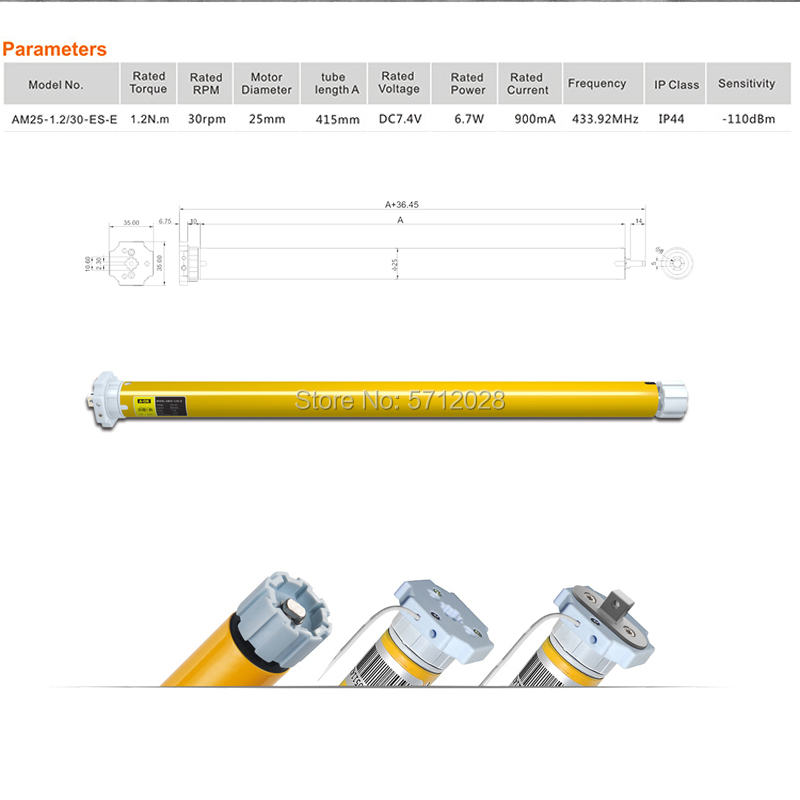 리튬 배터리가 내장된 A-OK 충전식 스마트 모터, 3 - Electric Blind Motor Rechargeable 리뷰 및 가격