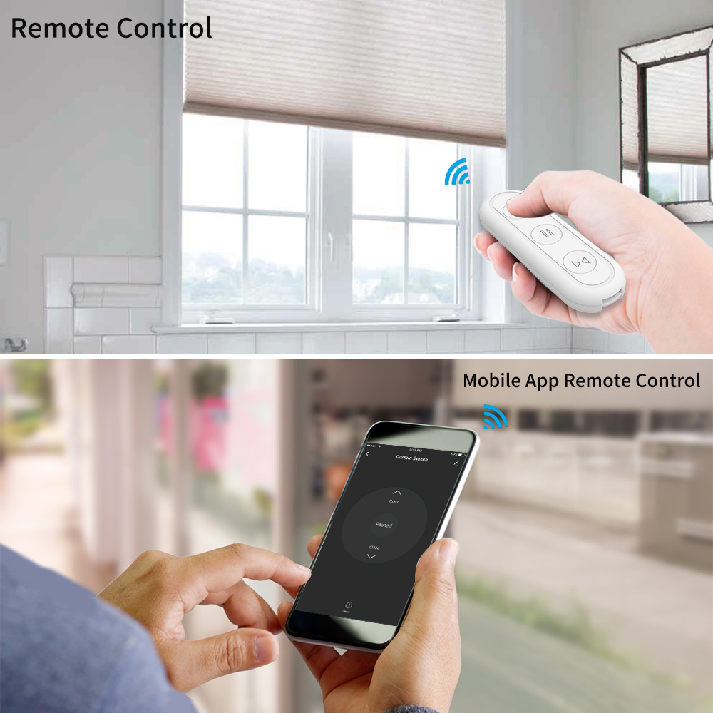 Tuya 스마트 라이프 와이파이 커튼 스위치, 미국 전 - Motorized Roller Blind Wifi 리뷰 및 가격