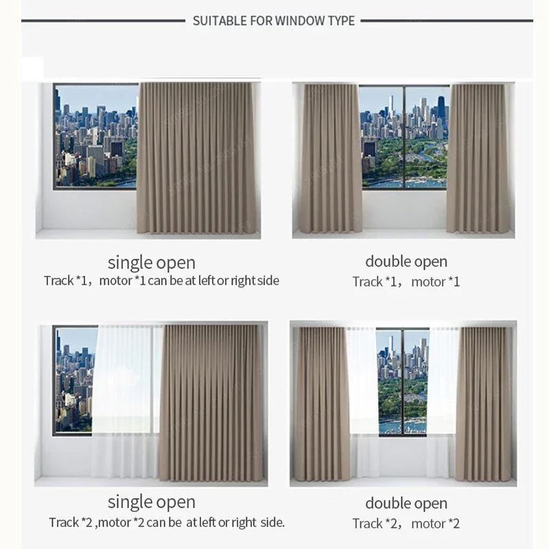 두야 T12 투야 와이파이 커튼 모터 RF433 제어  - Motorized Curtain Track Wifi 리뷰 및 가격