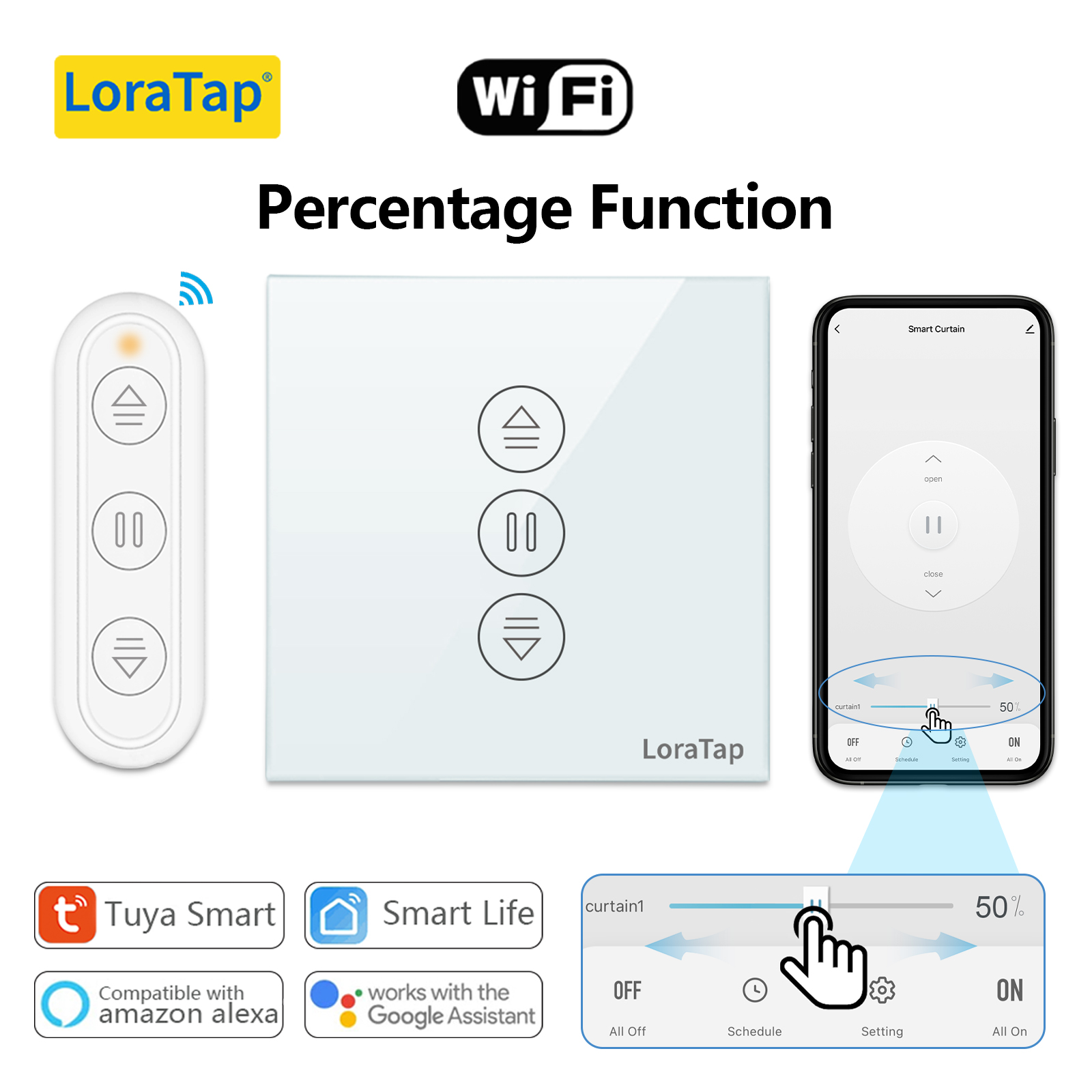 Tuya Smart Life 원격 제어 기능이 있는 전 - Motorized Roller Blind Wifi 리뷰 및 가격