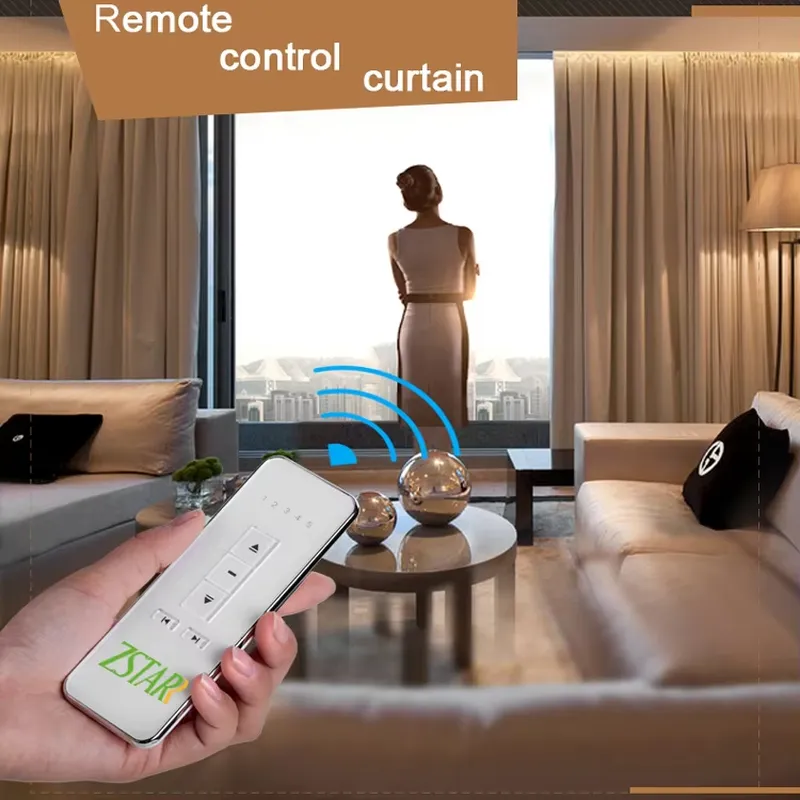 맞춤 제작 길이 구글 홈 알렉사 스마트 전동 커튼 트랙 - Motorized Curtain Track Wifi 리뷰 및 가격
