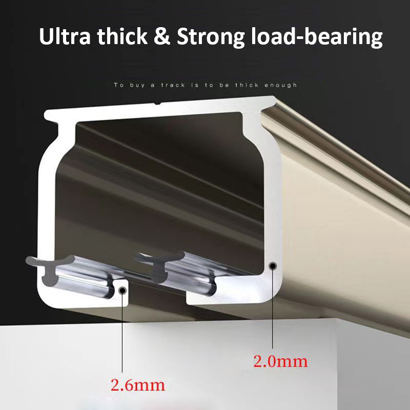 무소음 풀리 커튼 트랙 초강력 곡선형 직선형 레일 싱글 - Curtain Track Ceiling Mount Aluminum 리뷰 및 가격