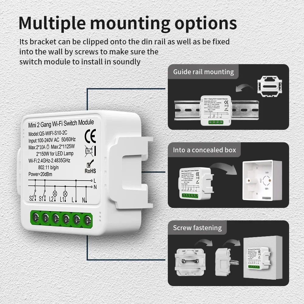 TNCE 투야 커튼 스위치 모듈 WiFi Zigbee  - Smart Curtain Motor Zigbee 리뷰 및 가격