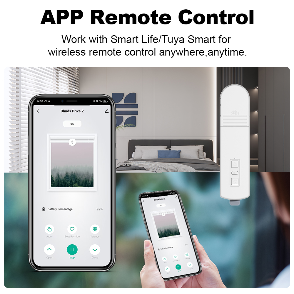 MANHOT WiFi/Zigbee 스마트 롤러 블라인드 - Motorized Roller Blind Wifi 리뷰 및 가격