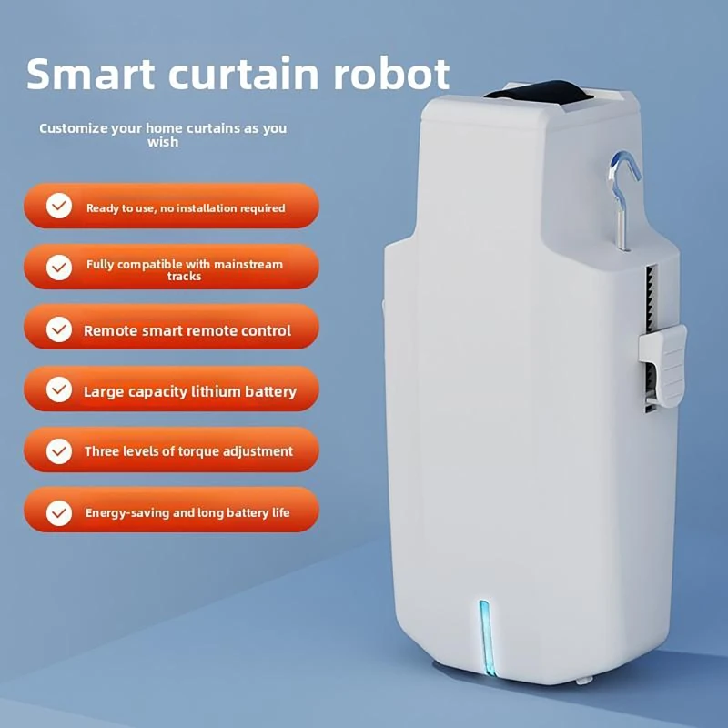 스마트 전동 커튼 로봇 트랙 모터, 리모컨으로 작동하는 - Smart Curtain Robot Pusher 리뷰 및 가격