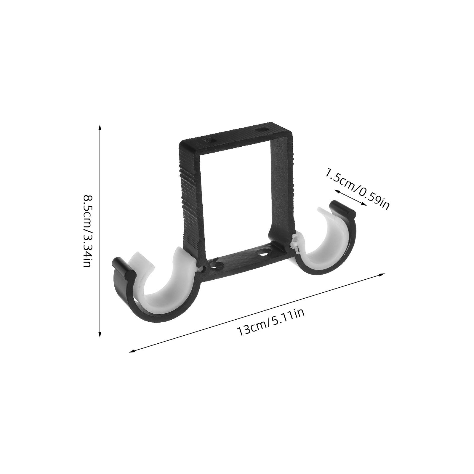 2개 세트, 이중 커튼 봉용 천장 설치 브래킷, 알루미 - Curtain Track Ceiling Mount Aluminum 리뷰 및 가격