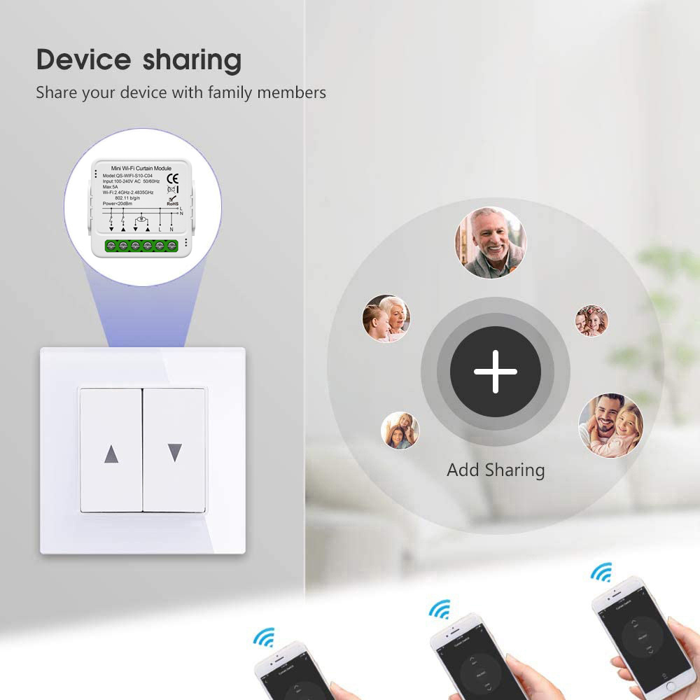 Tuya WiFi Zigbee 스마트 커튼 스위치 모듈 - Motorized Roller Blind Wifi 리뷰 및 가격