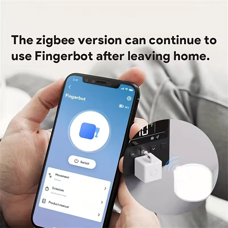 Tuya Zigbee3.0 스마트 Fingerbot 스 - Smart Curtain Robot Pusher 리뷰 및 가격